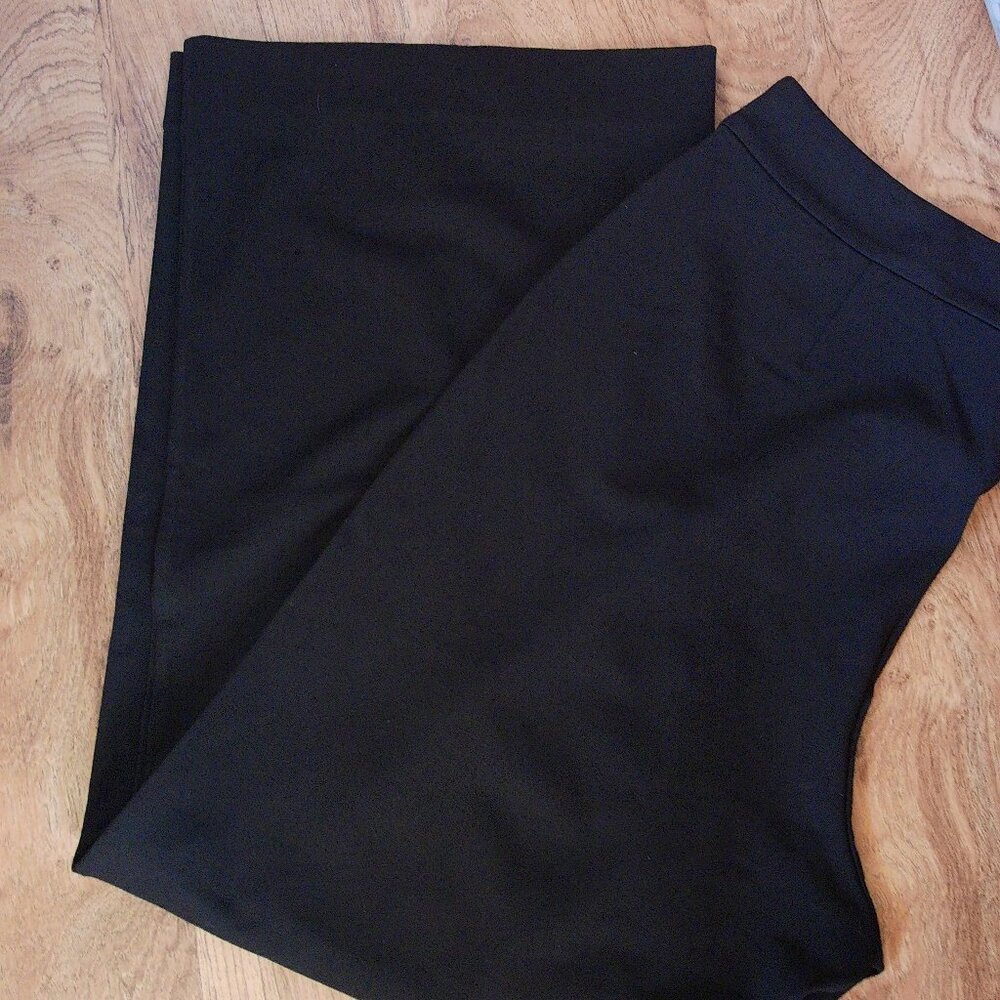 NWTS Chico's Black Label Pullon Flare Pants Size XL